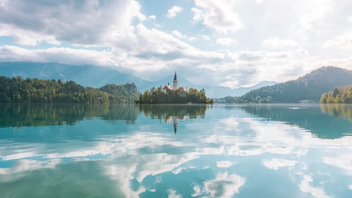 Lake Bled in Slovenia