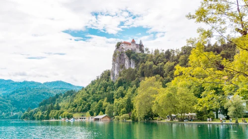 Bled Castle in Slovenia