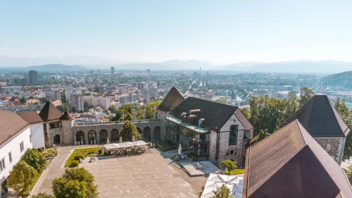 Ljubljana Castle in Slovenia