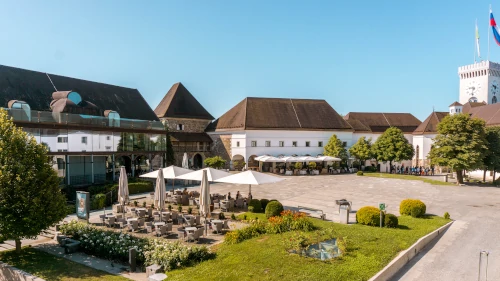 Ljubljana Castle in Slovenia