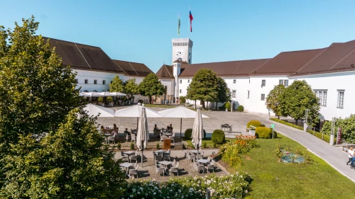 Ljubljana Castle in Slovenia