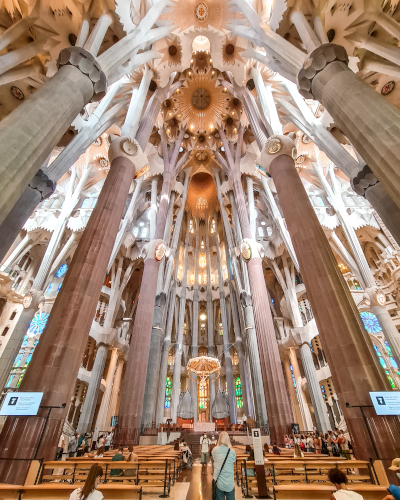 Sagrada Família in Barcelona, Spain