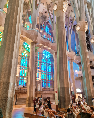 Sagrada Família in Barcelona, Spain