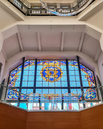 Mercado de la Ribera in Bilbao, Spain