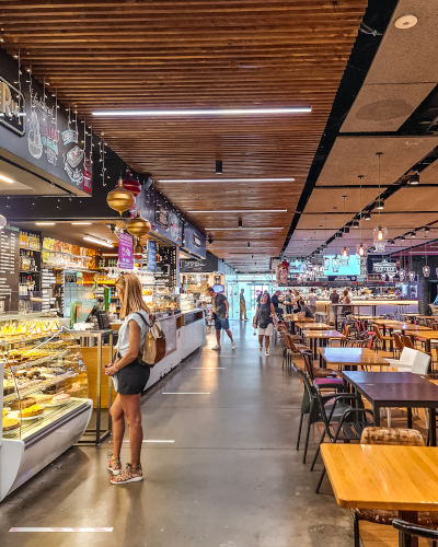 Mercado de la Ribera in Bilbao, Spain