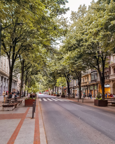 Shopping in Bilbao, Spain