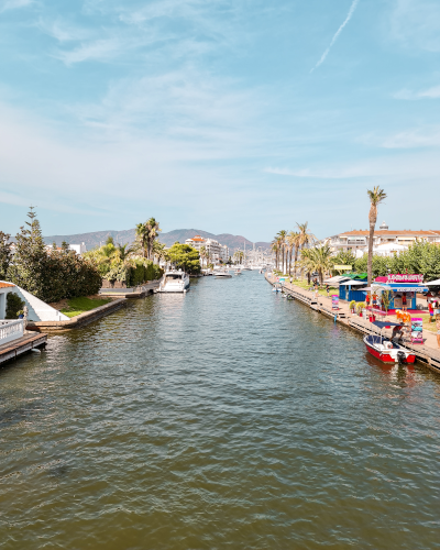 Empuriabrava at the Costa Brava in Spain