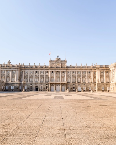 Palacio Real or the Royal Palace in Madrid, Spain
