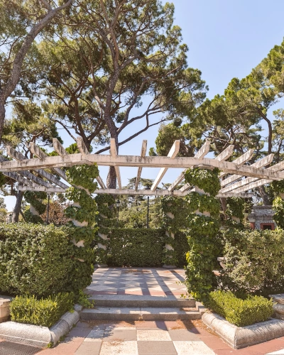 Jardines de Cecilio Rodriquez in Retiro Park, Madrid, Spain