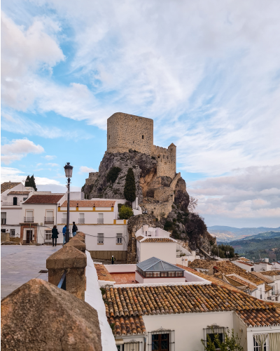 Castillo de Olvera in Spain