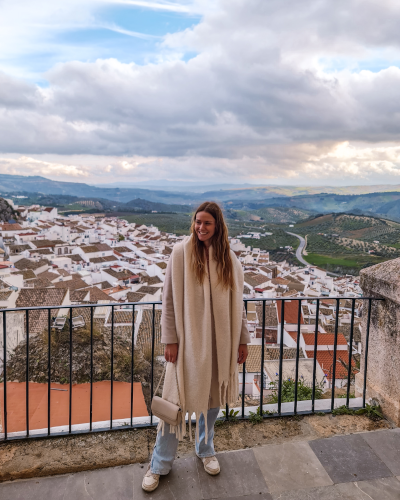 View of Olvera in Spain