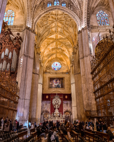 Cathedral in Sevilla, Spain