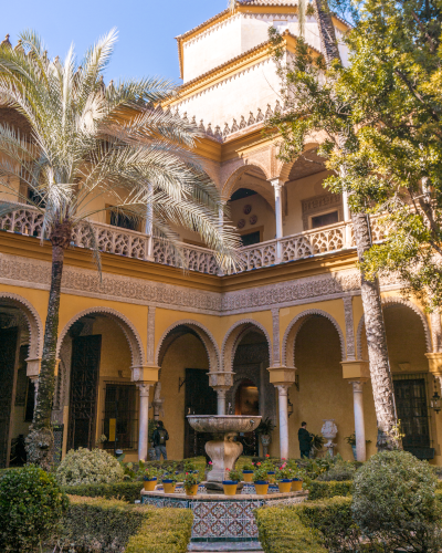 Palacio de las Dueñas in Sevilla, Spain