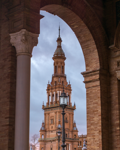 Plaza de España in Sevilla, Spain