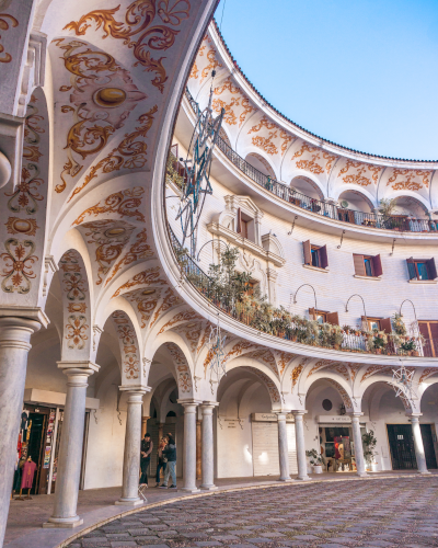 Plaza del Cabildo in Sevilla, Spain