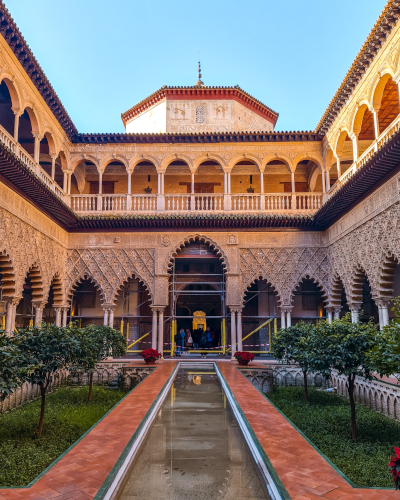 Real Alcázar in Sevilla, Spain