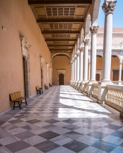 Alcazar Fort in Toledo, Spain