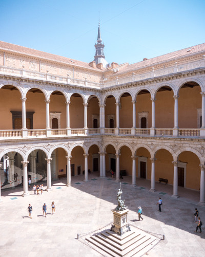 Alcazar Fort in Toledo, Spain