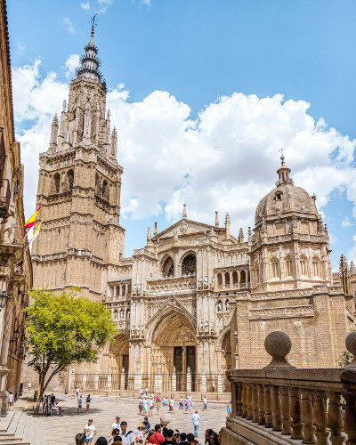 Cathedral of Saint Mary of Toledo in Toledo, Spain