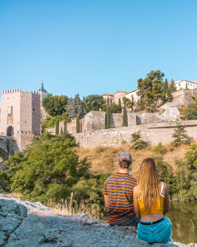 Instagrammable place Alcantara Bridge in Toledo, Spain