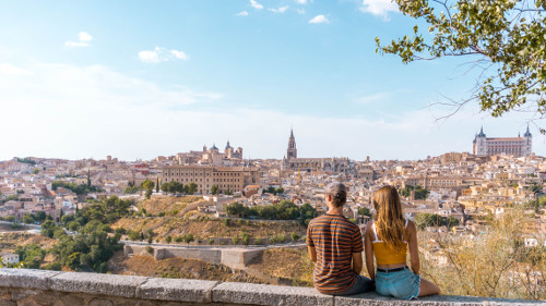 Mirador del Valle in Toledo, Spain