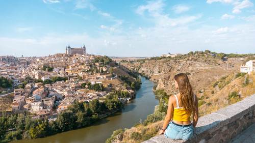 Mirador del Valle in Toledo, Spain