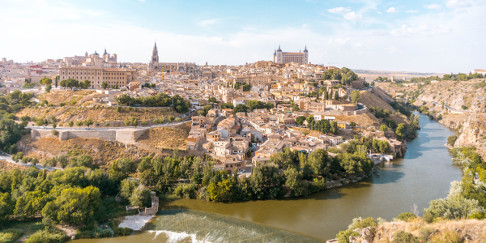 Mirador del Valle in Toledo, Spain