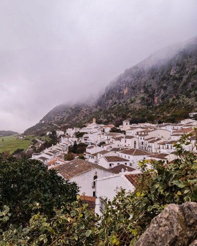 Mirador in Villaluenga del Rosario, Spain