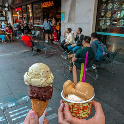 Italian ice cream at Gelato Messina in Sydney, Australia