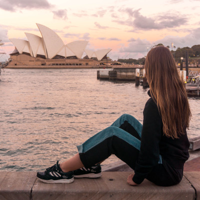 Sydney Opera House from the Campbell's Cove Jetty, Australia