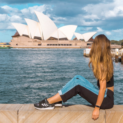 Sydney Opera House from the Campbell's Cove Jetty, Australia