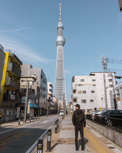 The Tokyo SkyTree in Tokyo, Japan